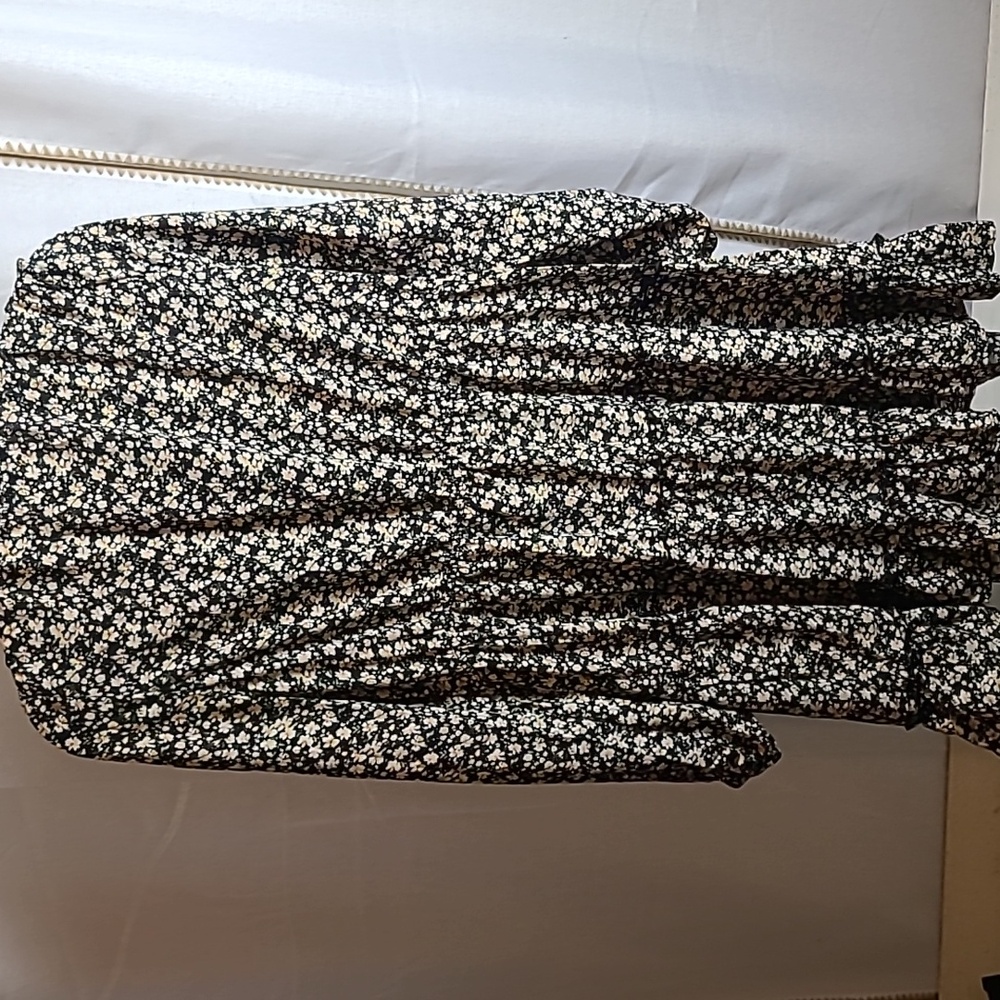 Cupshe Floral Long Sleeve Dress XL. New - Picture 4 of 4